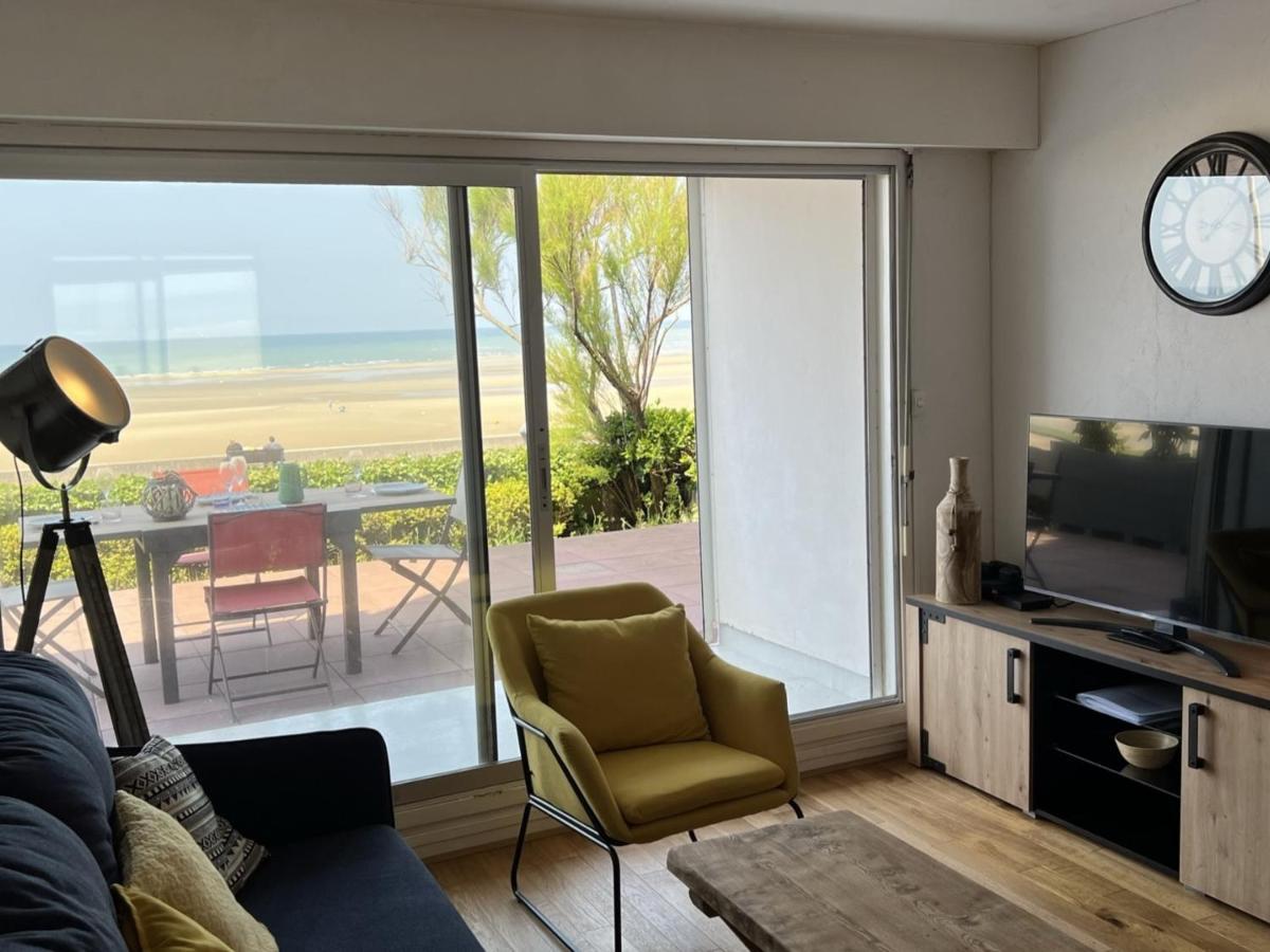 Appartement 2P, Rez-De-Jardin, Acces Plage, Animaux Ok, Parking, Internet Inclus - Fr-1-487-355 Cabourg Luaran gambar